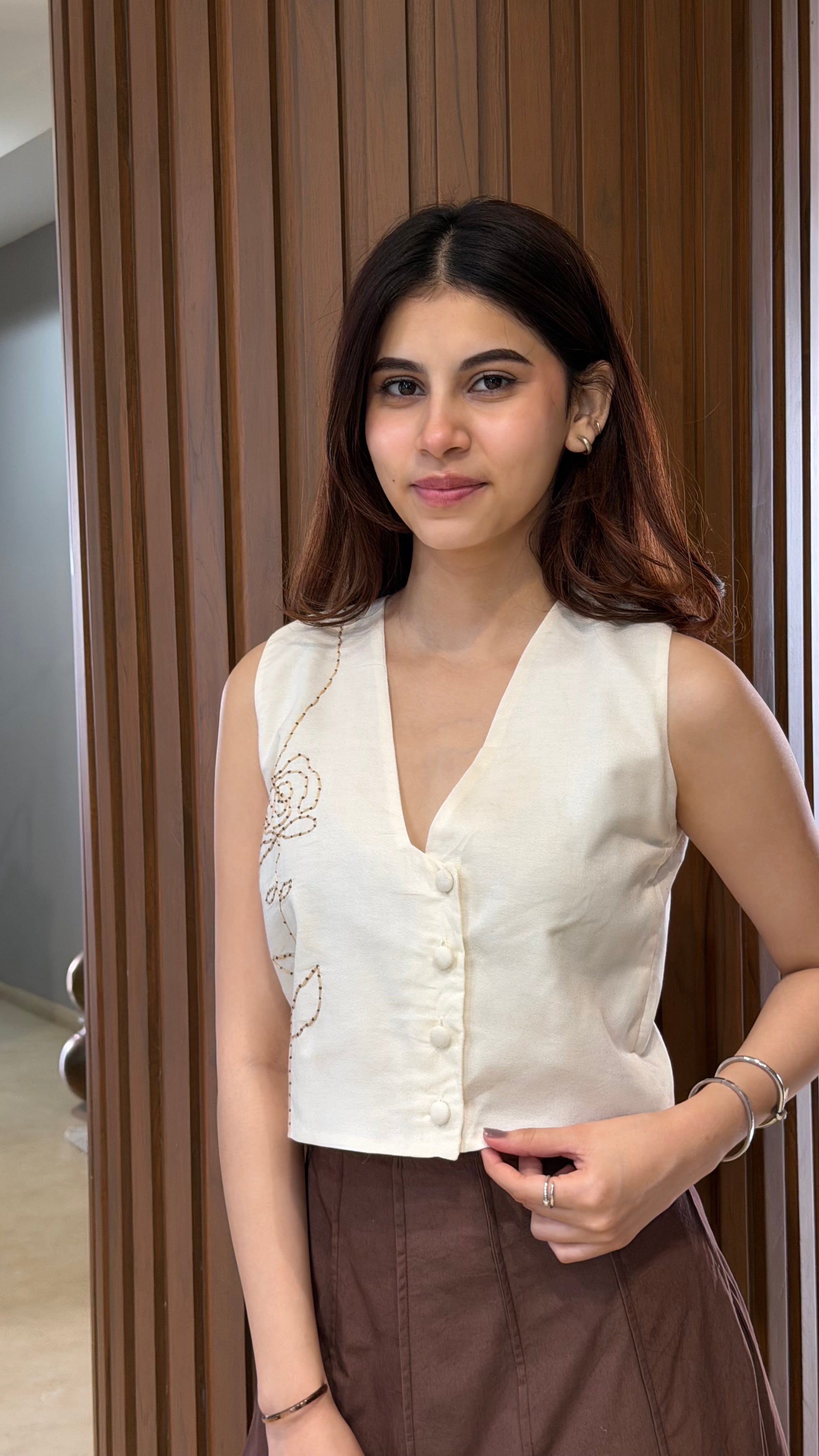 Petal Line Waistcoat