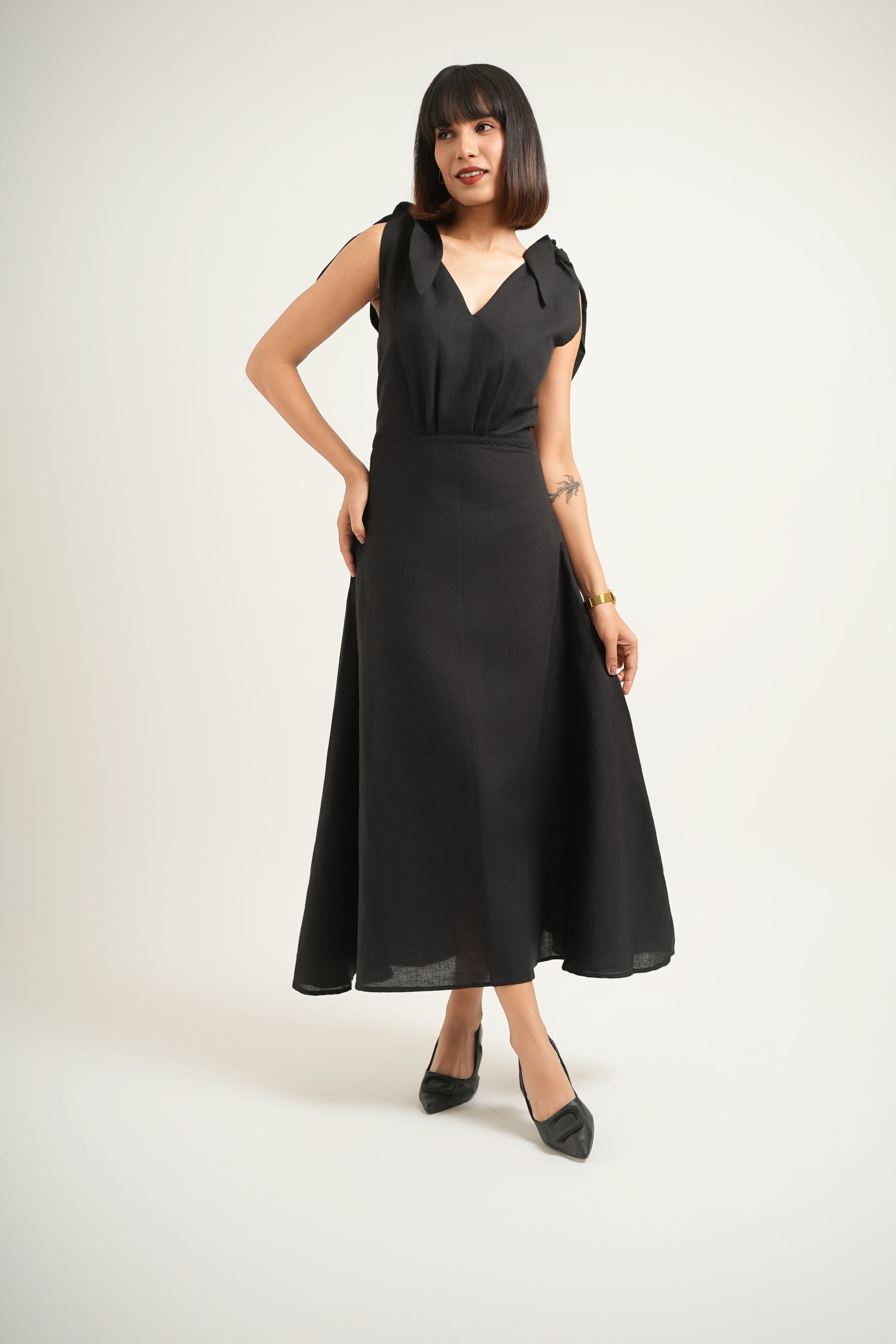 Midnight Knot Dress
