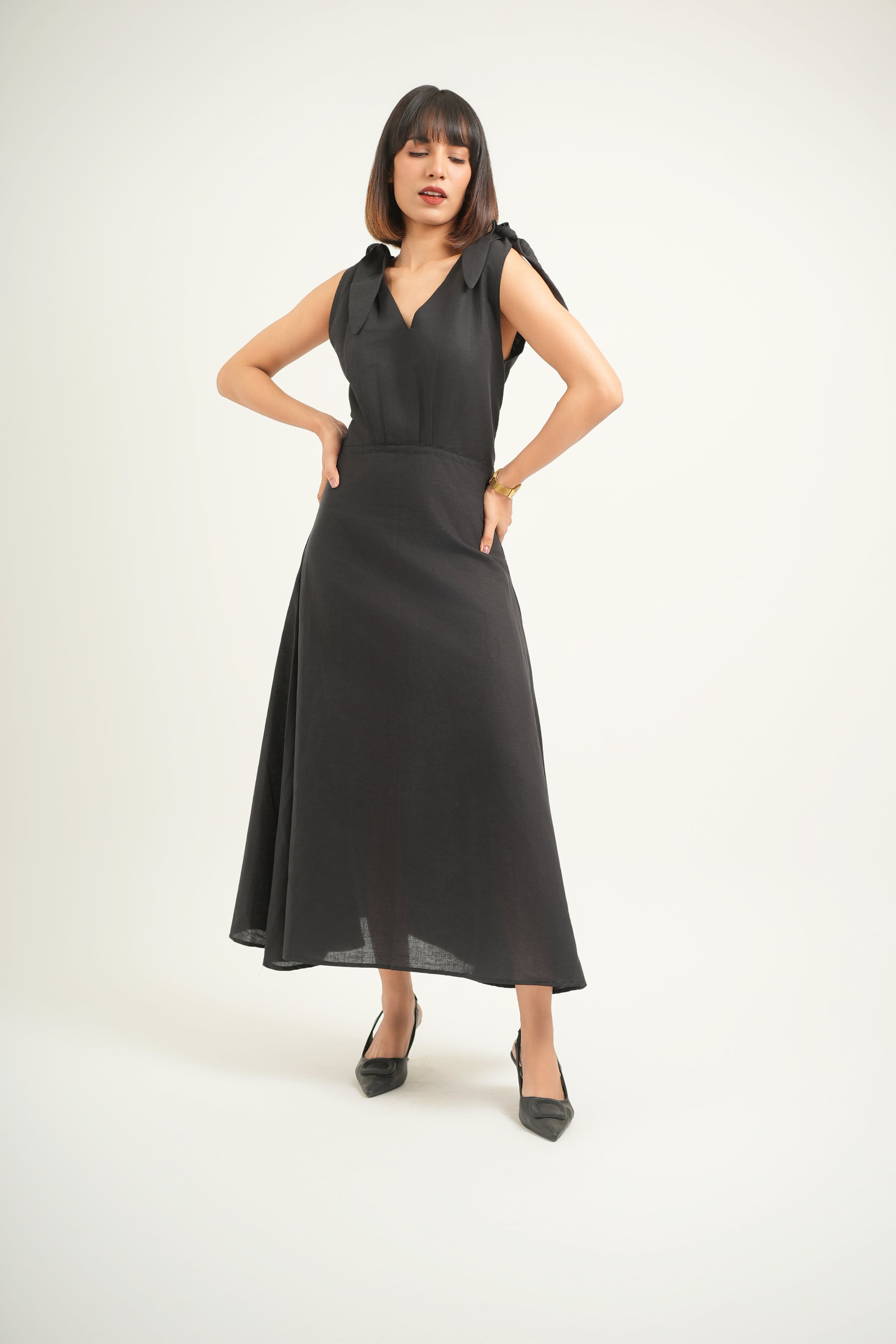 Midnight Knot Dress