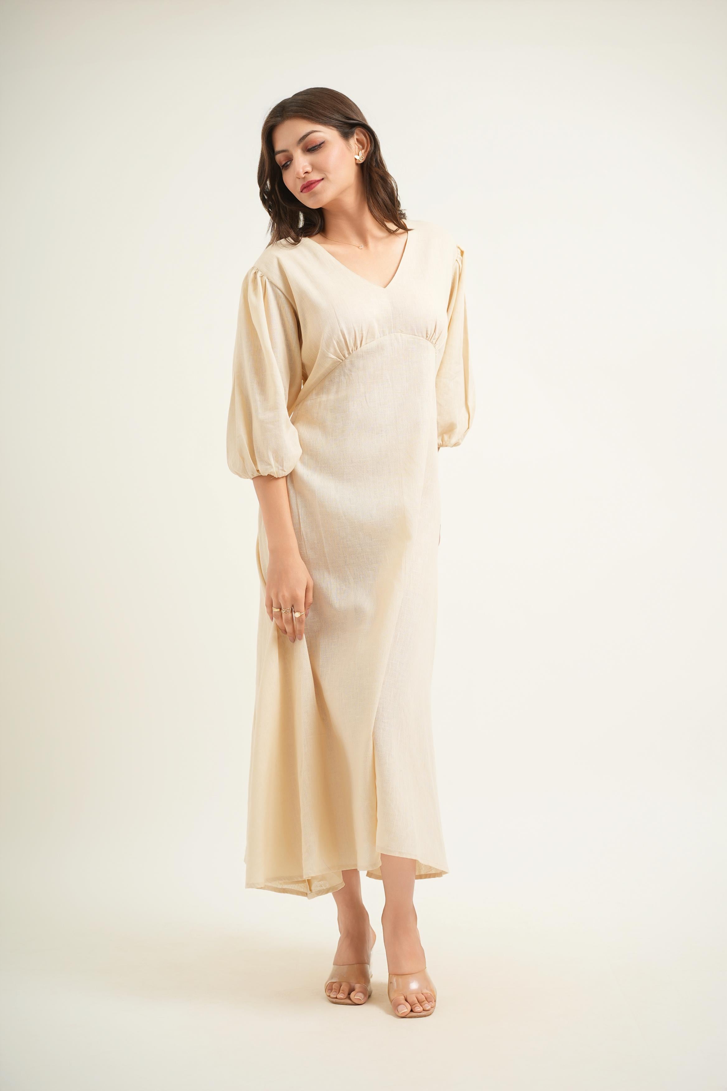 Soft Hazel Dress