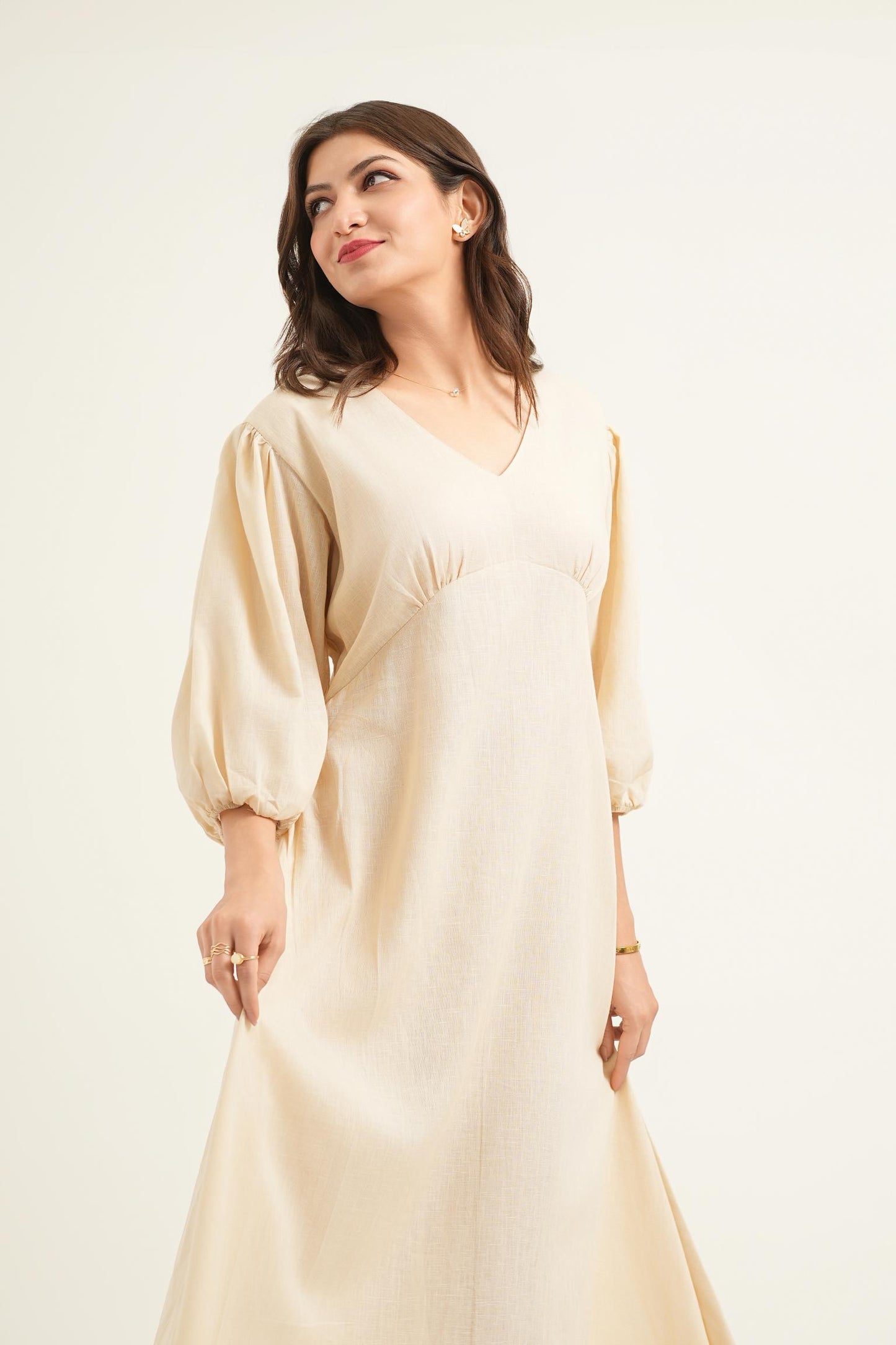 Soft Hazel Dress