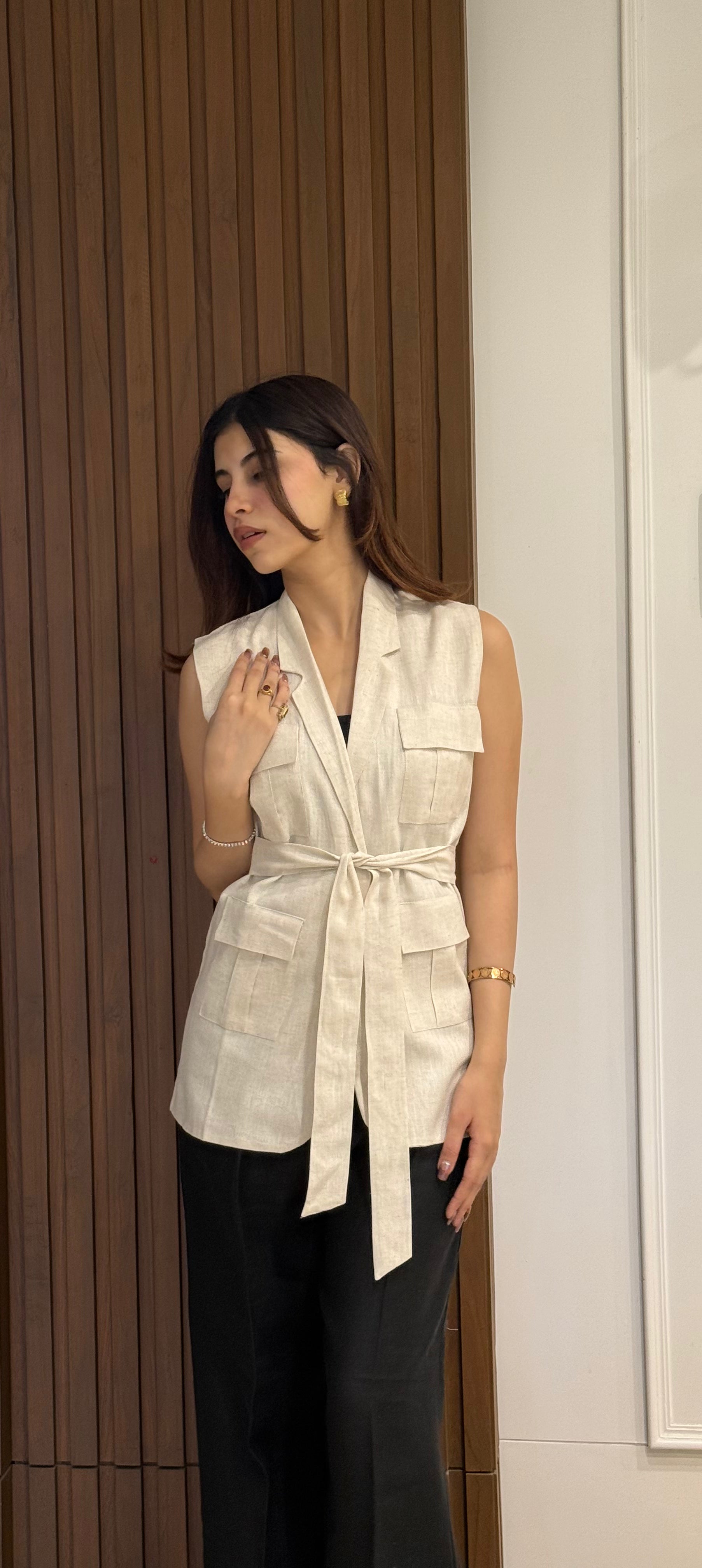 Tie-Up Jacket