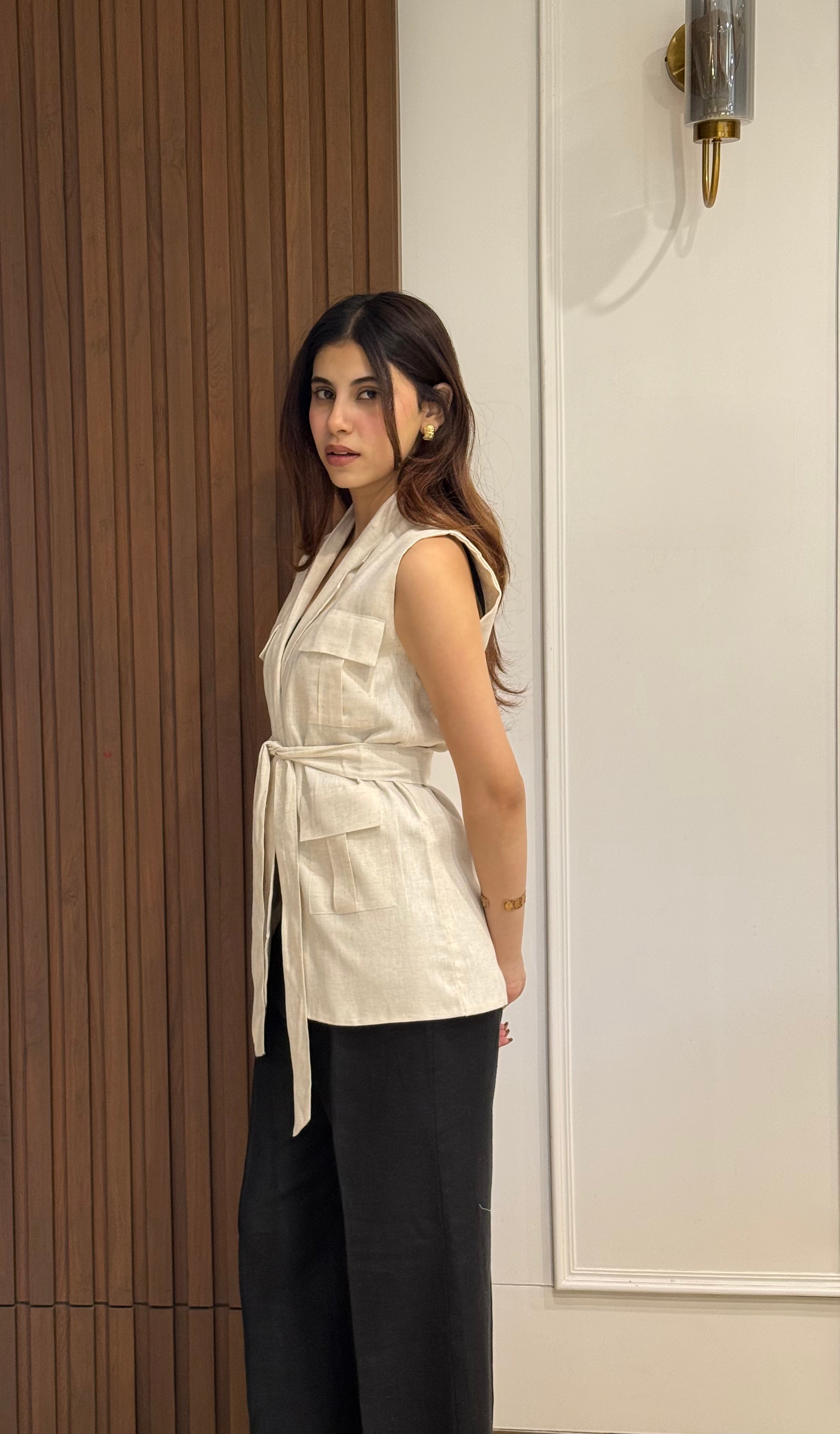 Tie-Up Jacket