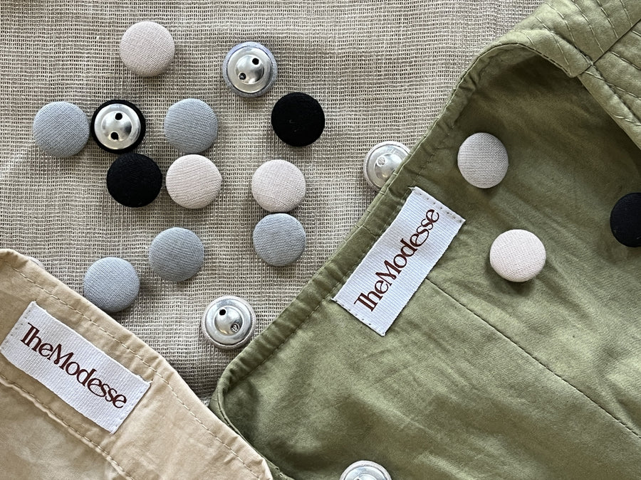The Sustainable Switch: Why We Use Cotton Labels & Fabric Buttons