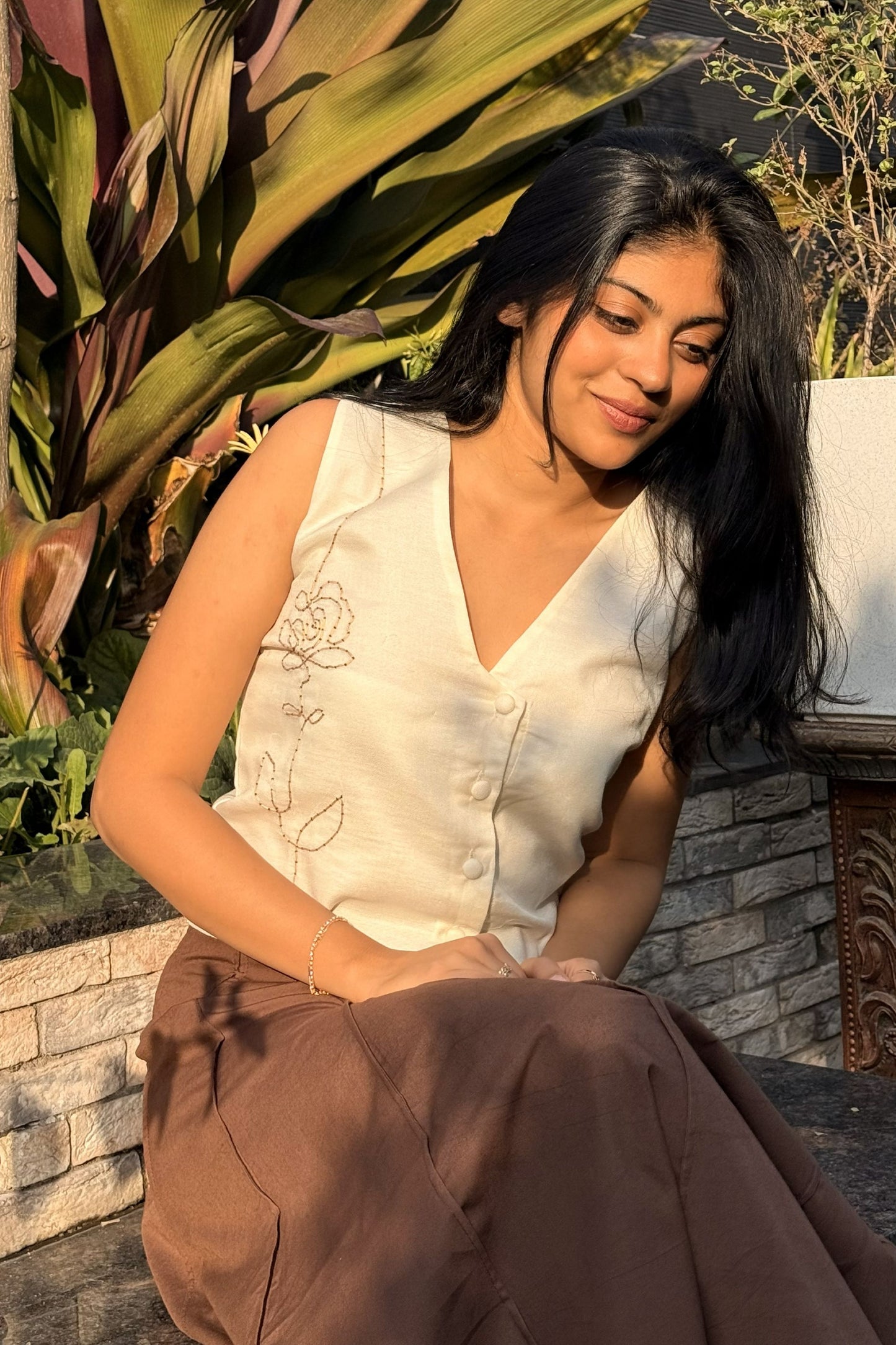 Petal Line Waistcoat