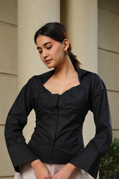 Contour Black Shirt