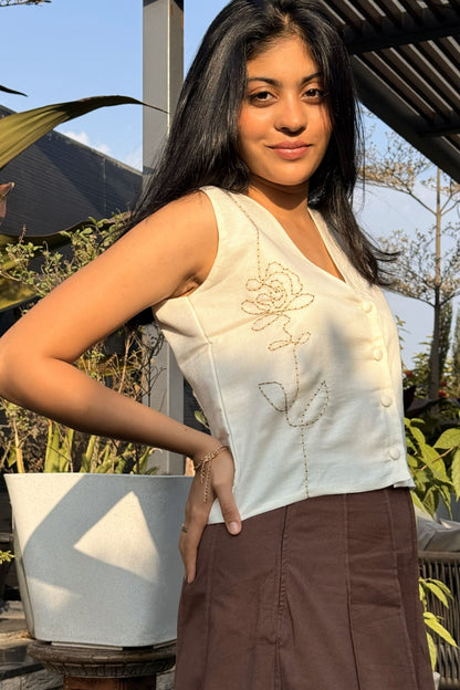 Petal Line Waistcoat