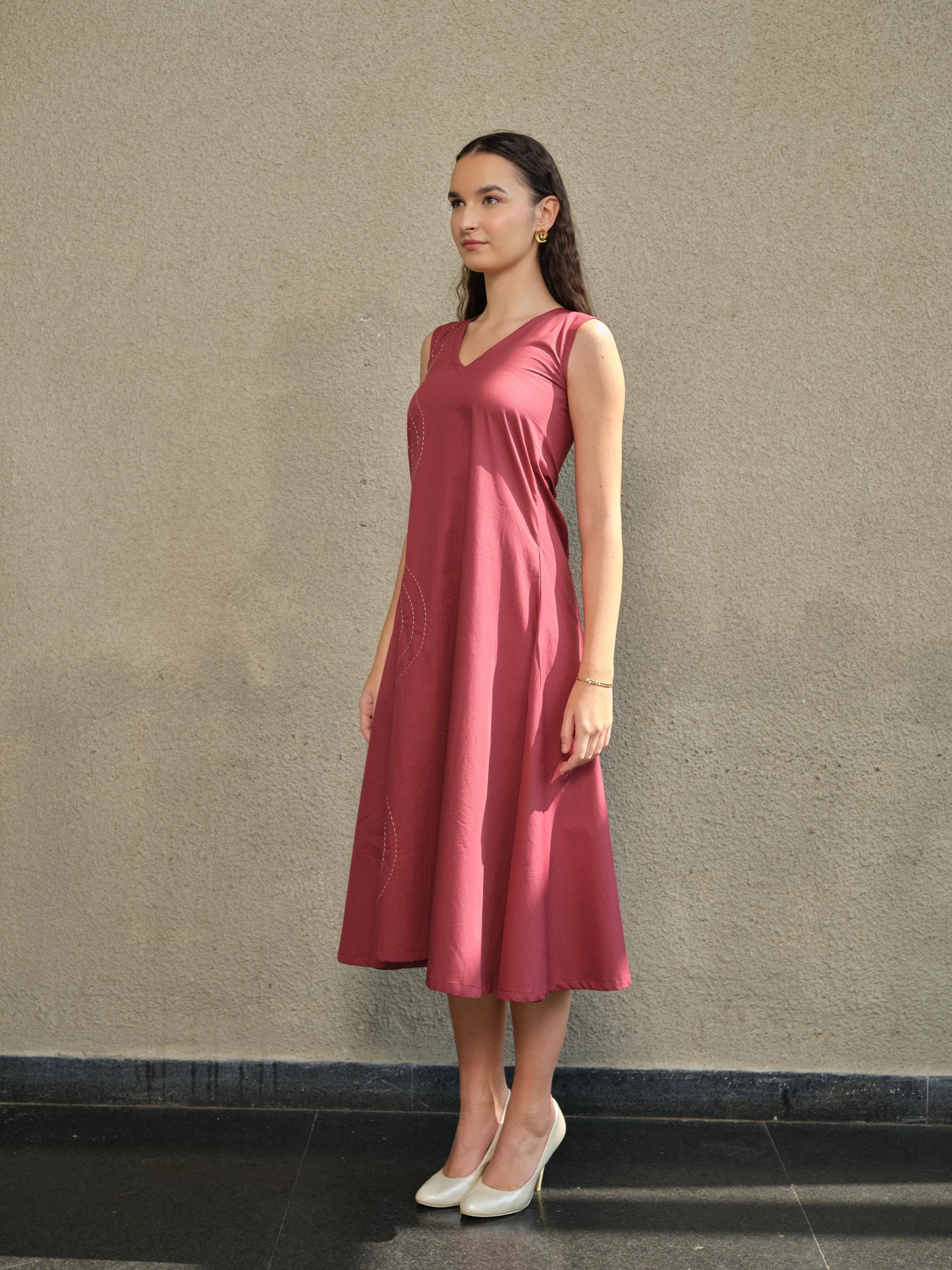 Rosso Flare Dress