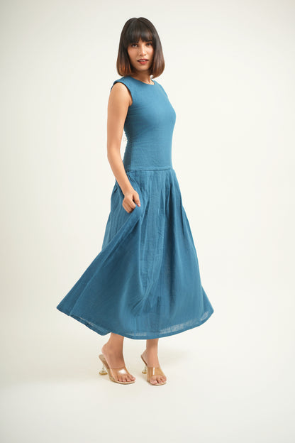 Waistline Glow Dress