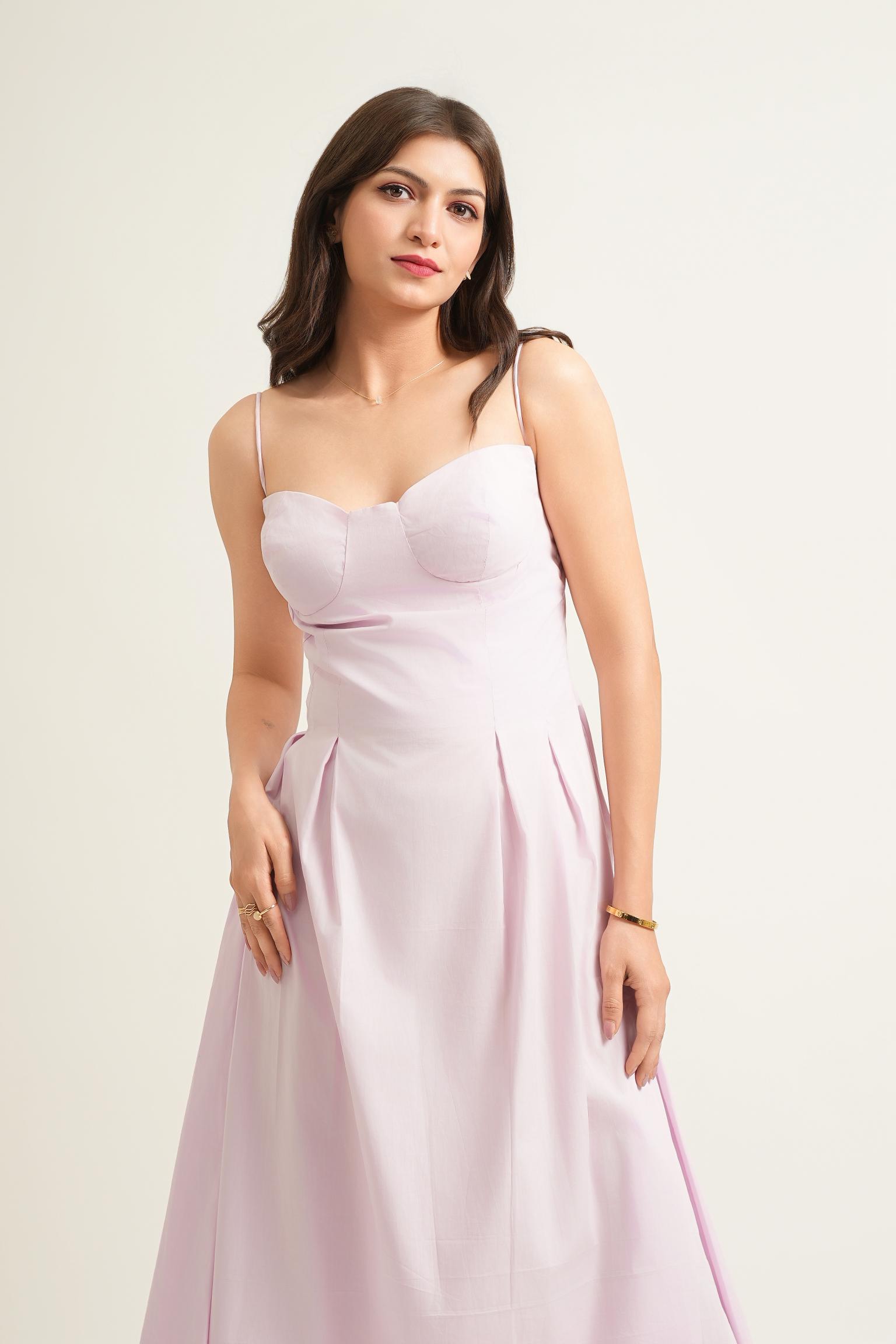 Pink Puff Dress