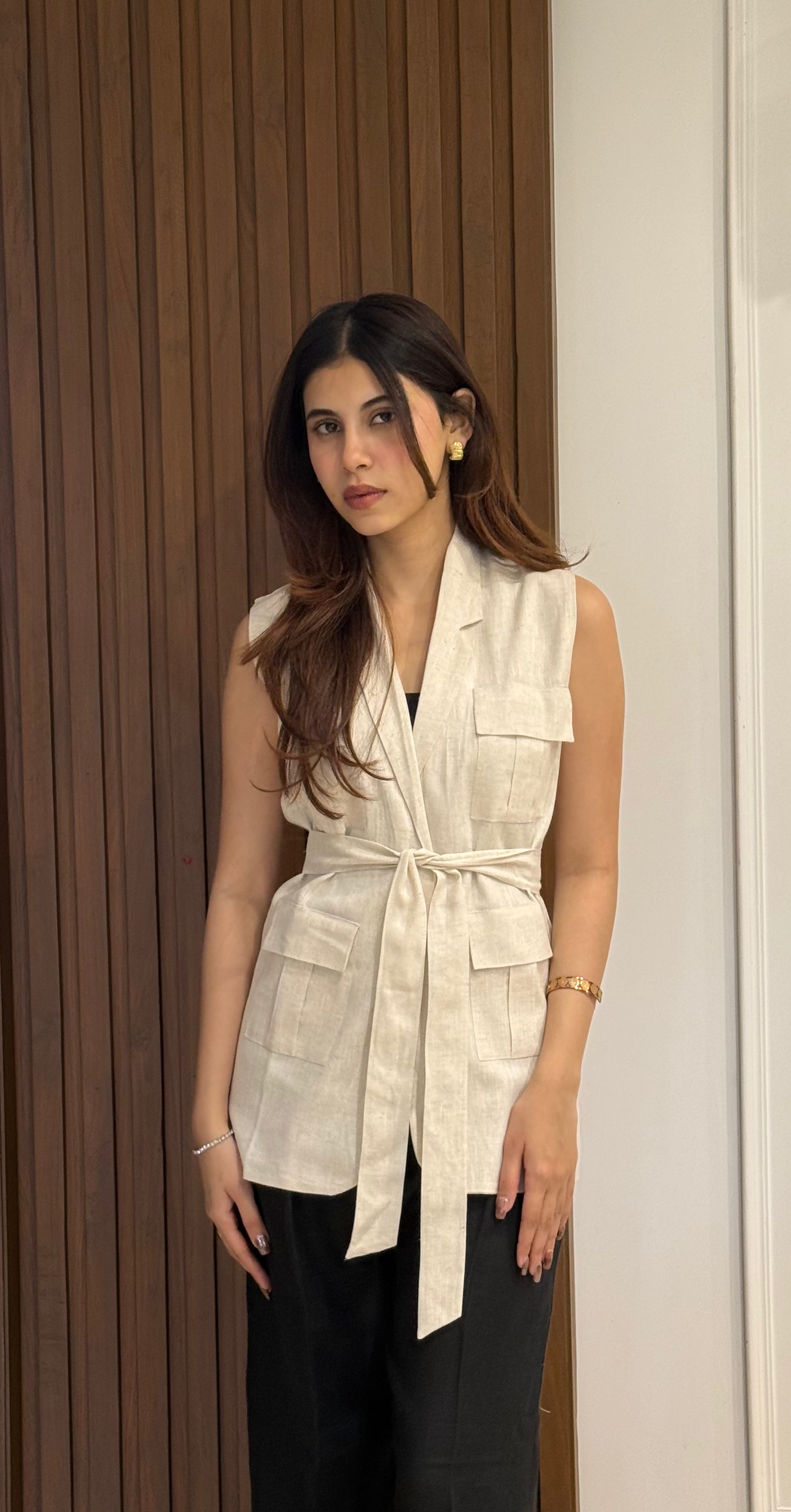 Tie-Up Jacket