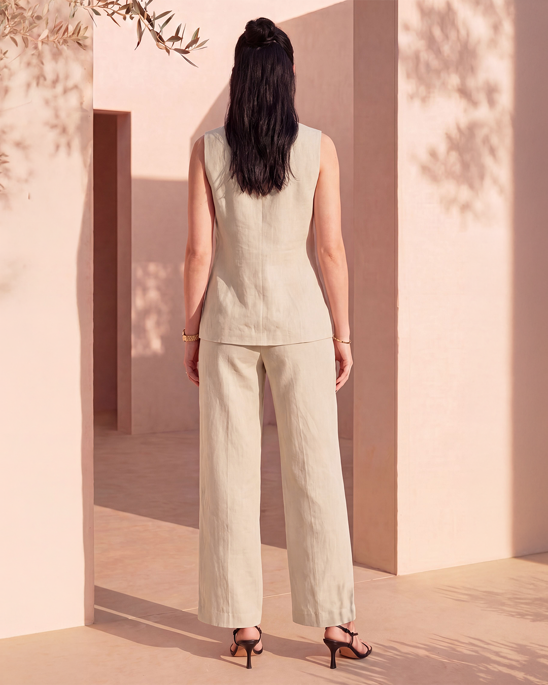 Triple Tuck Pants