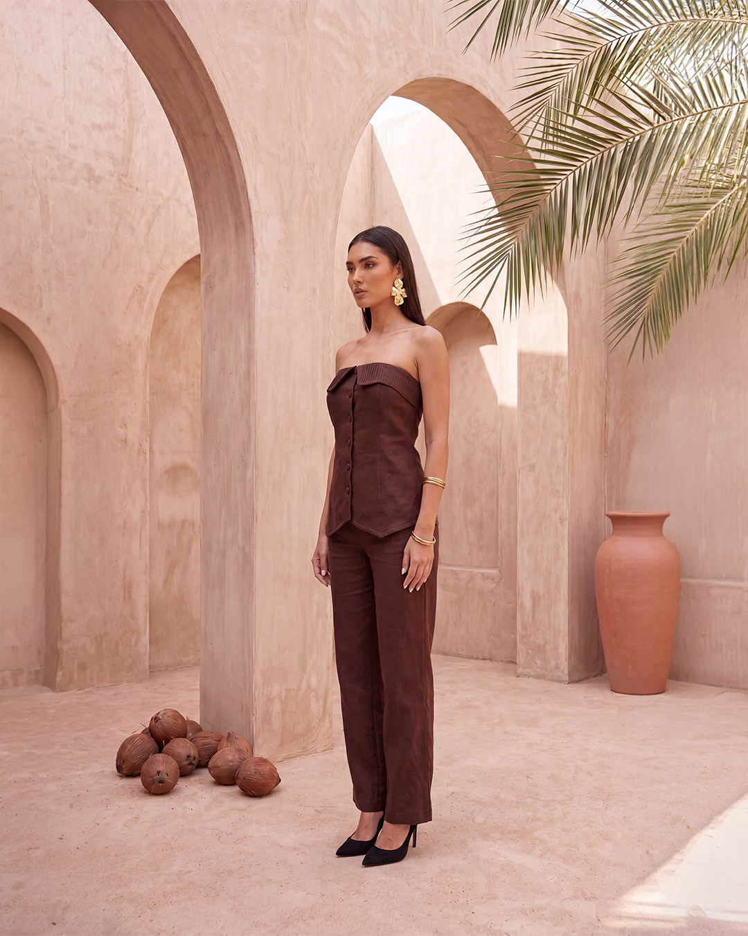 Kin Brown Set